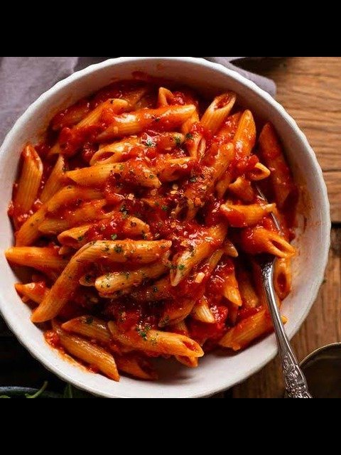Penne Pasta (Red Sauce)