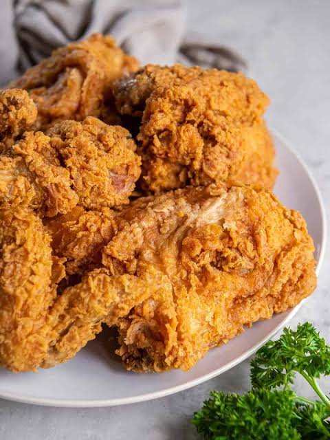 Crispy KFC-style fried chicken